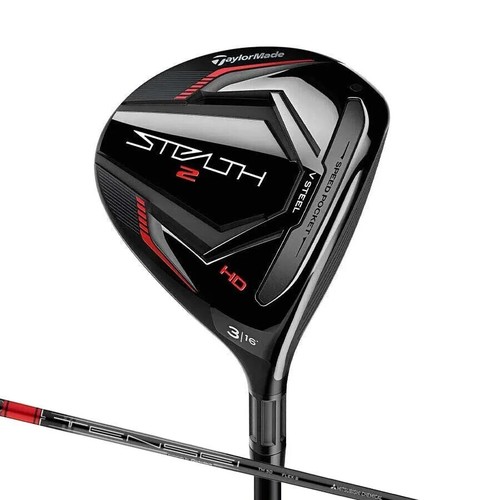 NEW TaylorMade Stealth2 HD 3W 5W 2set Fairway Wood Set / TENSEI RED TM50 / Stiff - Picture 2 of 9