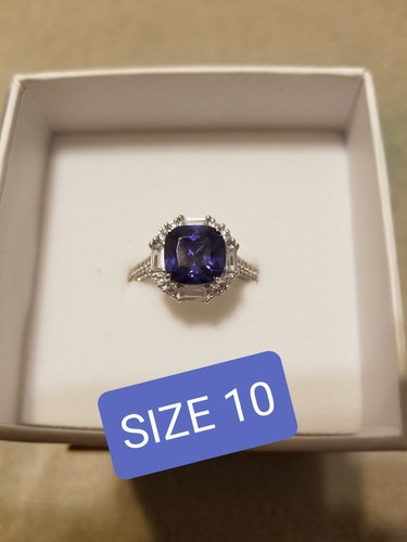 Tanzanite Cubic Zirconia - Picture 3 of 8