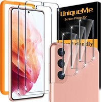 Panzer Schutzfolie Samsung Galaxy S21 5G, 9H HäRte, Kameraschutz