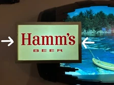 REPLACEMENT GOLD FRAME Hamm's Beer Barrel Sign