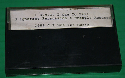 Nocturnal Fear S/t Very Rare First Demo Cassette Tape 1989 NJ