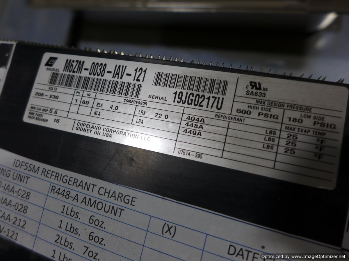 2020 Hussmann IDDF5SU Med Temp 12' Grocery Dairy Deli Cooler Merchandiser LED