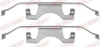Quick Brake 109-1241 ZubehöRsatz, Scheibenbremsbelag FüR Bmw