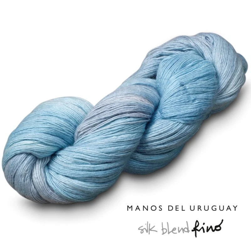 Merino wool silk blend cheap yarn