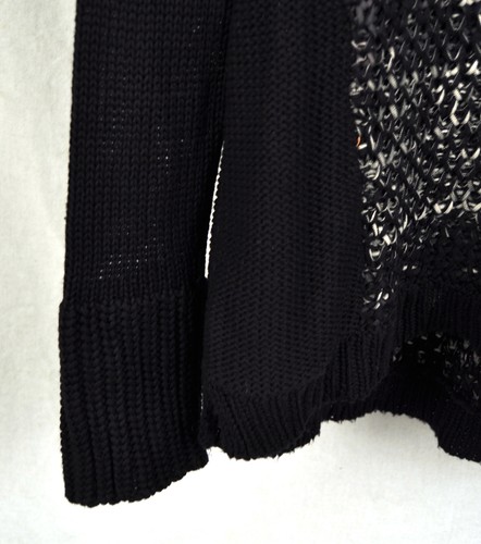 Curio New York Black Cable knit LS Sweater S Womens - Bild 8 von 11