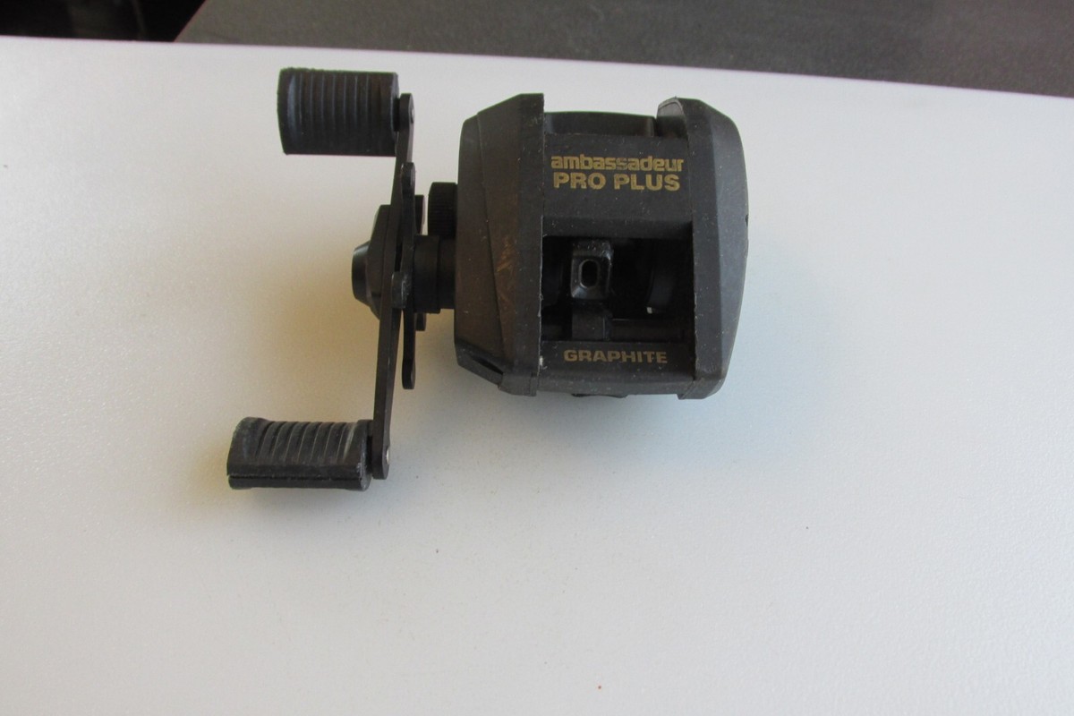 Abu Garcia Ambassadeur Pro Plus High Speed Baitcast Reel Good