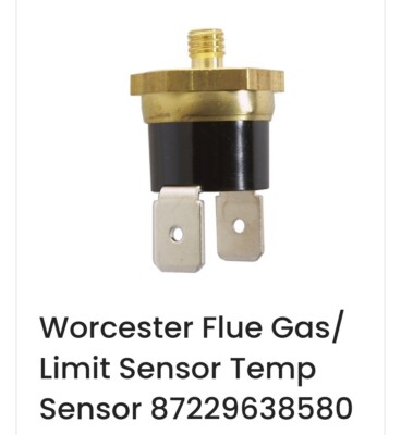 Worcester Abgas-/Grenzsensor Temperatursensor 87229638580