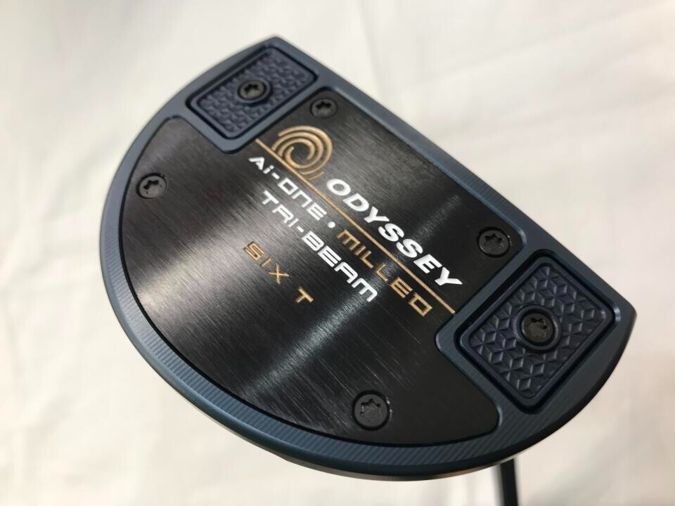 Odyssey Ai-ONE MILLED TRI-BEAM SIX T Putter 34Inch Right