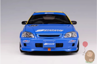 MOTORHELIX MH 1/18 Honda type R EK9 SPOON #95 Alloy Diecast Model