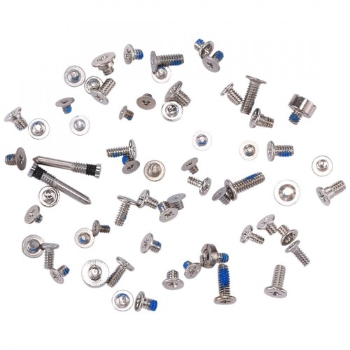 SET / KIT COMPLET DE TOUTES LES VIS DE L'IPHONE 12 MINI - VIS DU BAS BLANCHES - Foto 2 di 2