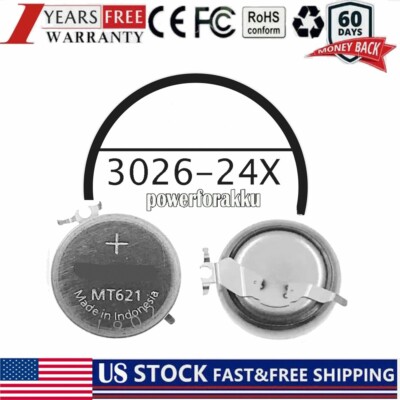 302624X battery for Seiko Capacitor Seiko Kinetic V137 V138 3026-24X 3026.24X