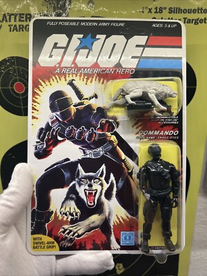 GI Joe Cobra Custom Snake Eyes V2 Carded C9.5+ UnPunched Lot Cc