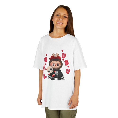 Cute Labubu Kids T-Shirt, Fun Graphic Tee, Birthday Gift for Boys & Girls - Picture 5 of 26