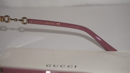 GUCCI Eyeglasses New Square Large Pink GG0890O 003 55 19 140 - Picture 6 of 8