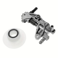 RICAMBIO POMPA OLIO PER MOTOSEGA A SCOPPIO 45 cc 52 CC 58 cc + VITE SENZA FINE
