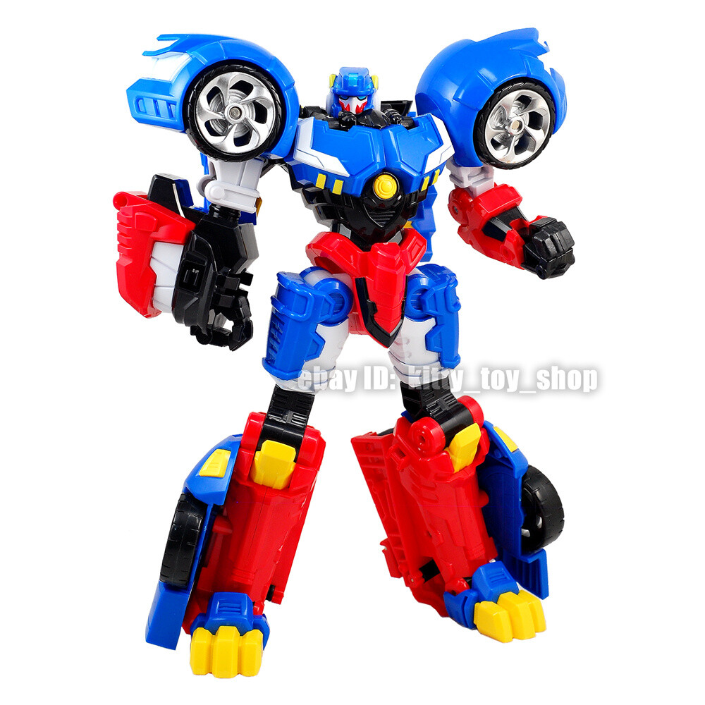 Kids Toy MiniForce Super Dino Power TYRANNO THUNDER Robot Car Bot