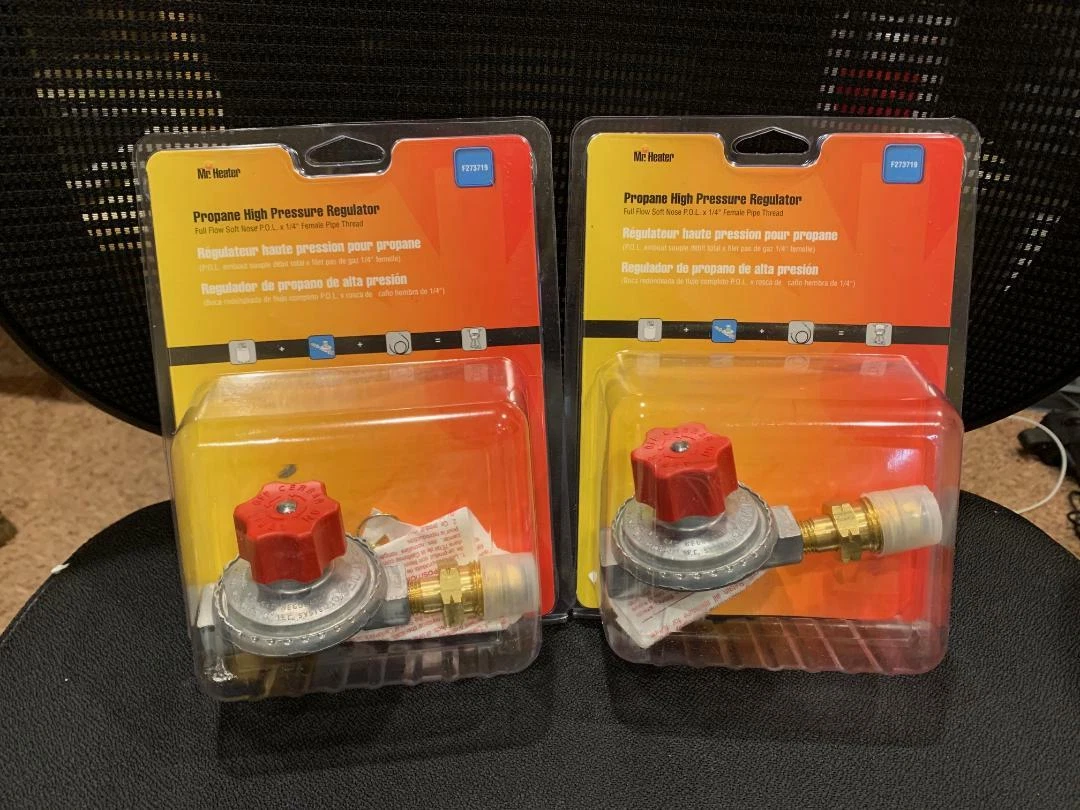 Mr. Heater High Pressure Propane Gas Regulator with POL Fitting (2-Pack) |  eBay