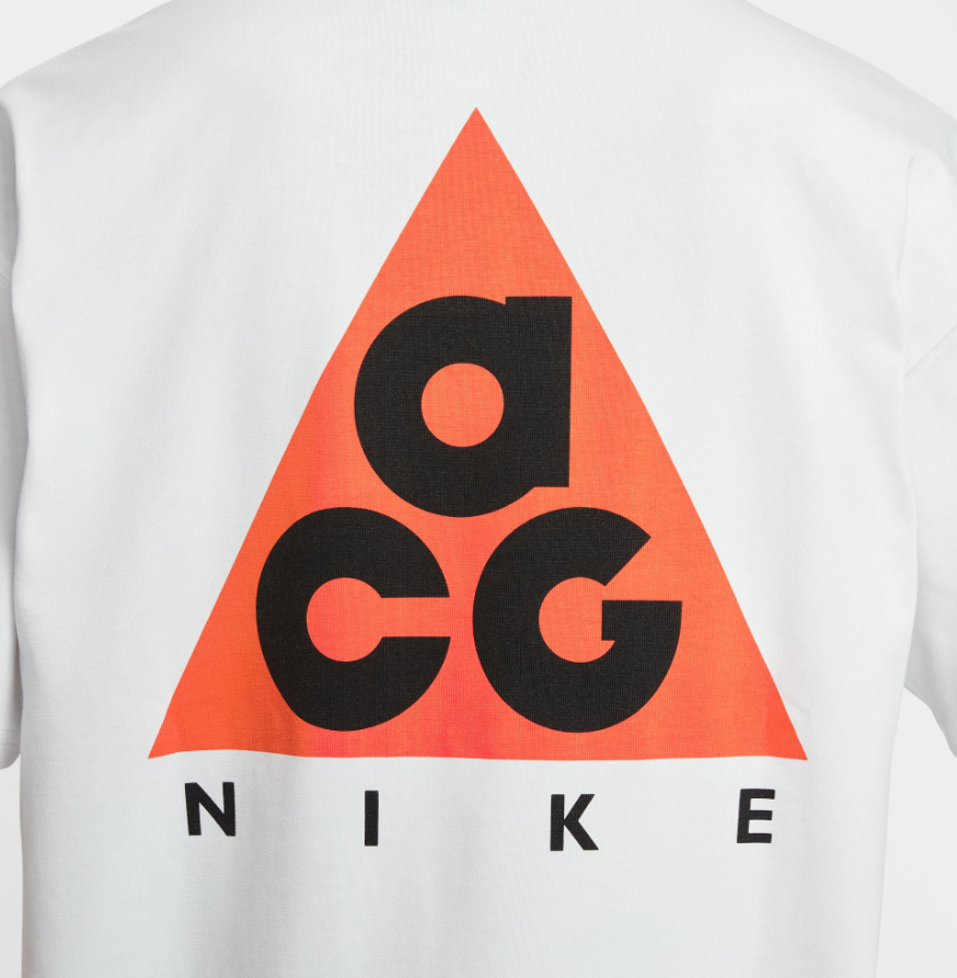 NEW* Men's NIKE ACG 'ALL CONDITION GEAR' T- SHIRTS WHITE
