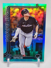 2025 Topps Series 2 Jonah Bride Holo Blue Foil #'D 038/150 #585