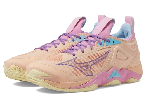 Mizuno Wave Momentum 3 Enerzy Peach Bud Men's 11.5 (Unisex) Volleyball Shoes