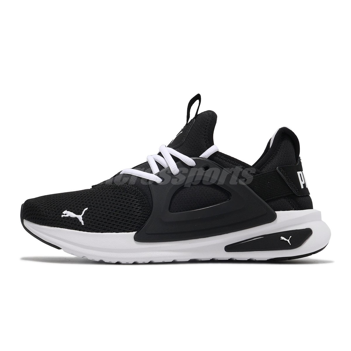 Puma Softride Enzo Evo Black White Men Unisex Road Running