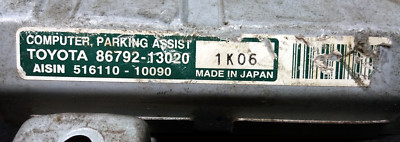 Ifunanya★ Toyota 86792-13020 Computer parking Assist Oem Jdm used