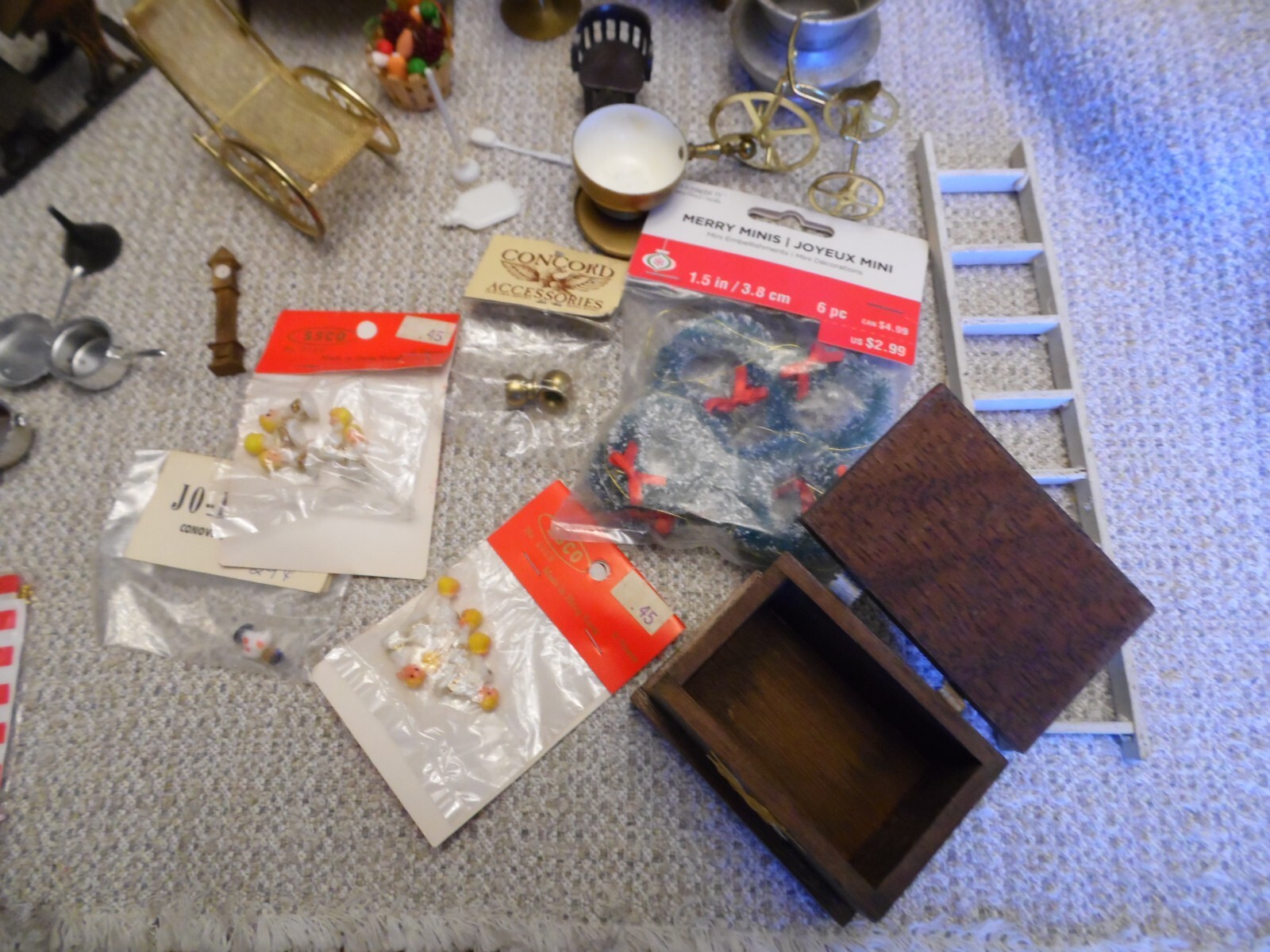 Assortment Lot of Dollhouse Furniture eBay