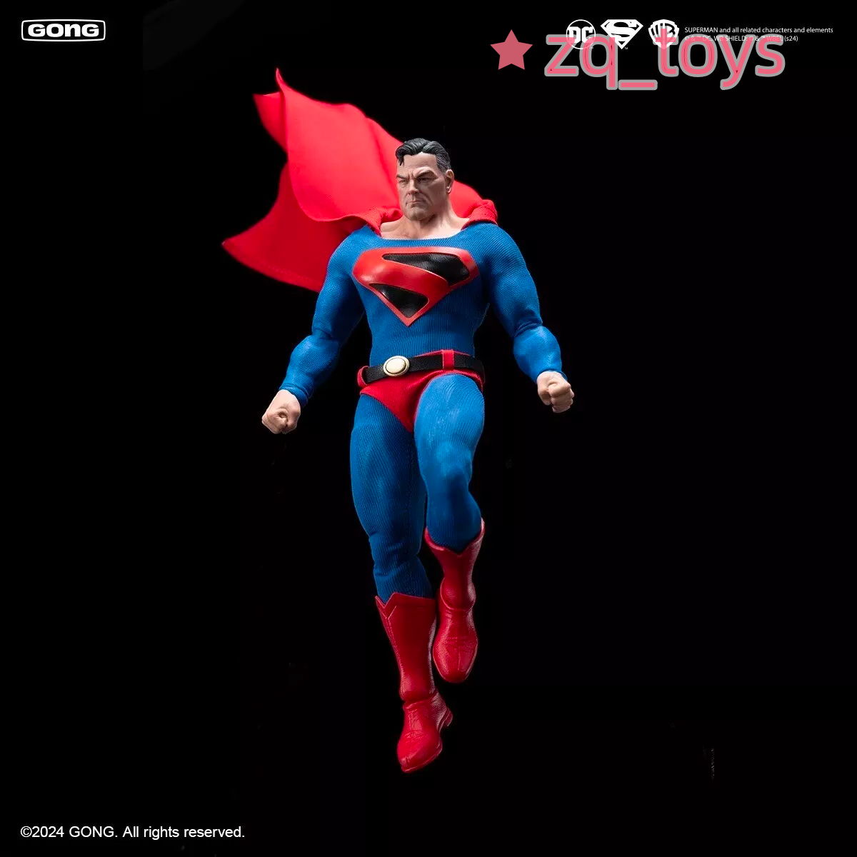 Pop Mart Gong 1/12 Kingdom Come Superman-Special Edition Figure 