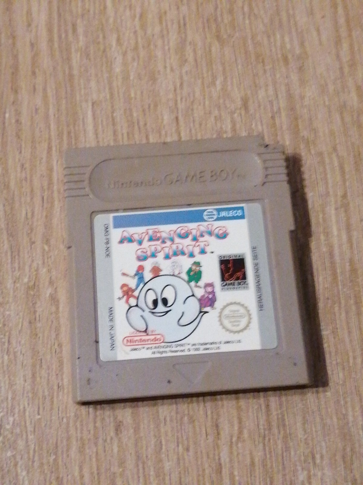 Nintendo Game Boy avenging spirit 