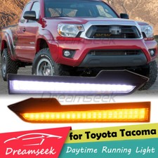 LED Seitenmarkierungen Scheinwerfer für Toyota Tacoma 12-15 DRL mit Blinklicht
