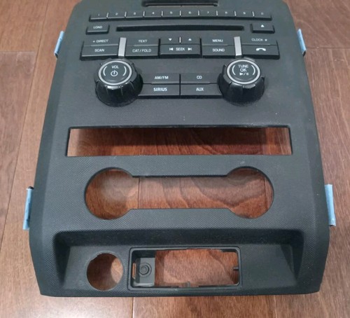 09-14 Ford F150 Center Dash Trim Panel Radio Surround Bezel OEM Black - Picture 2 of 5