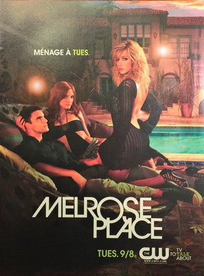 2009 MELROSE PLACE Full Magazine Ad-Page Katie Cassidy ...