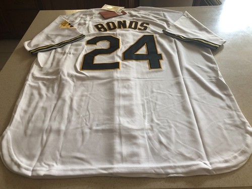 Mitchell & Ness Cooperstown Collection Pirates Barry Bonds Jersey - Mens XL - Picture 4 of 5