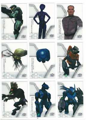 2024 UD HALO LEGACY ACTIVE CAMO COMPLETE YOUR SET YOU PICK FROM CHOICE LIST