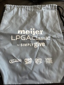 Meijer LPGA Classic Lightweight Drawstring Backpack