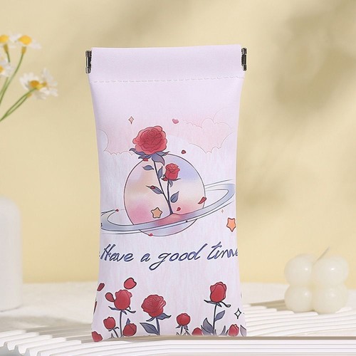 PU Leather Sun Glasses Case Automatic Closing Glasses Box Female - Picture 7 of 12