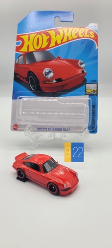 Hot Wheels Porsche 911 Carrera RS 2.7 rot WHEEL SWAP on Card - Bild 2 von 4