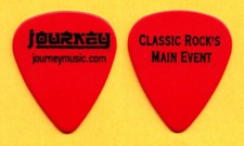 Journey Red Guitar Pick - 2003 Classic Rock's Main Event Tour