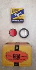 Los Angeles GEM Vintage Camera Box and filter