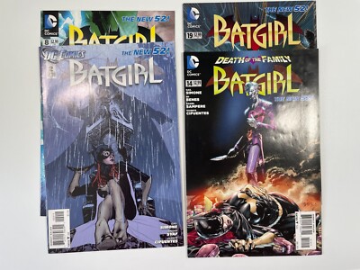 Batgirl #2, 8, 14, 19 - Lot of 4 - New 52s - Gail Simone