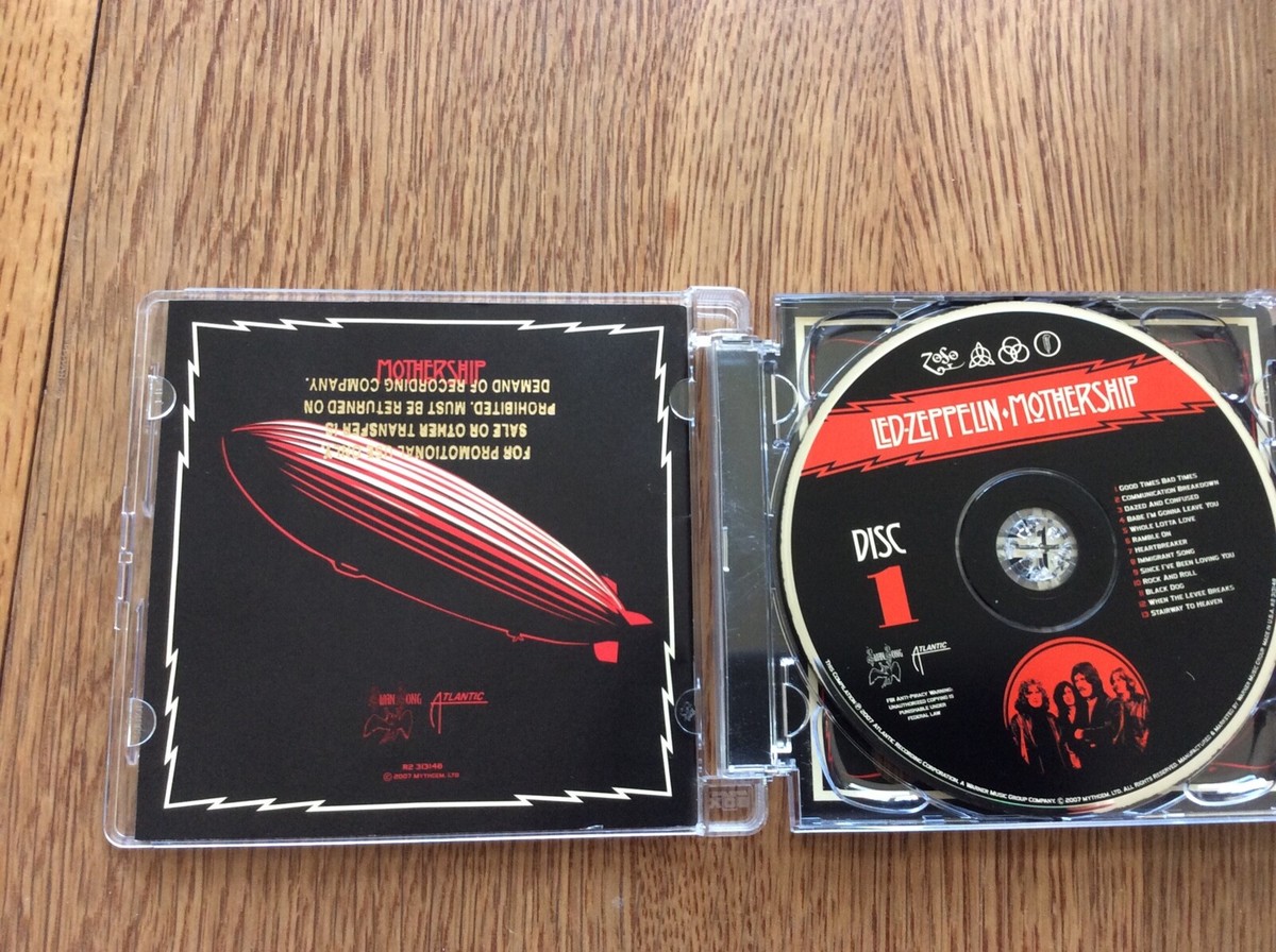 LED ZEPPELIN Mothership CD 2 disc set 2007 Atlantic PROMO