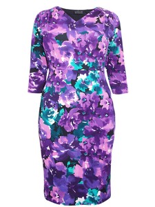purple shift dress uk