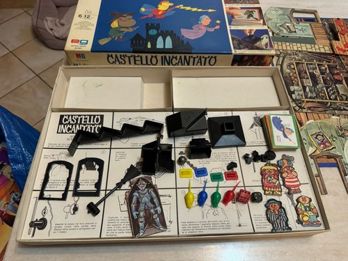 Rarissimo gioco di societa’ Castello Incantato Brivido EG 1972 da collezione - Foto 11 di 12