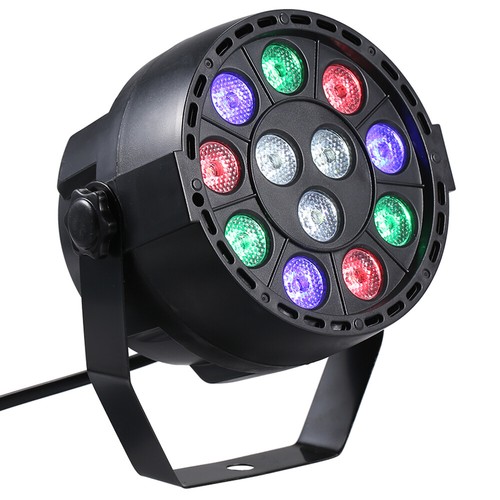 AC 90-240V 12 LEDs Par 8 Channel Color Mixing Stage G2J0 - Picture 2 of 11