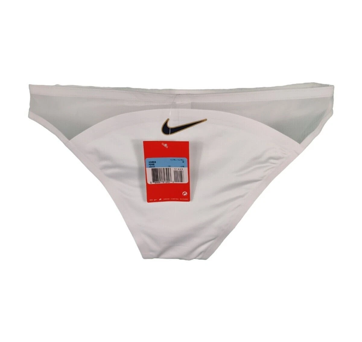 NIKE LOGO WOMEN'S SIZE MEDIUM OLYMPIC BRIEF BNWT VTG DS UNDERWEAR