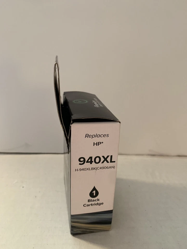 Cartucho de inyección de tinta de imagen premium sellado negro HP 940XL nuevo reciclado Foto 3 de 4
