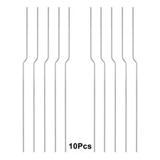 Stake for Yard Signs 10-Pack 14" Stainless Steel Corrugated Plastic Sign Stak...