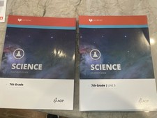Lifepac Alpha OMEGA 7th Science Unit 5-10 New