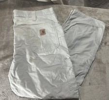 Carhartt B151 TAN Original Dungaree Fit Work Pants Carpenter Mens Size 40x30