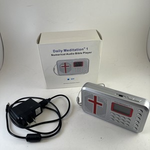 Daily Meditation 1 Audio Bible Player - NIV, Includes Charger Tested - Works